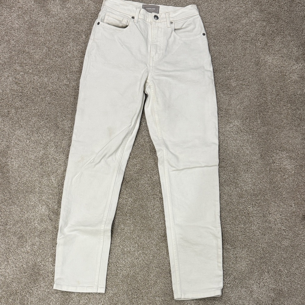 Everlane White Denim Jeans 25R